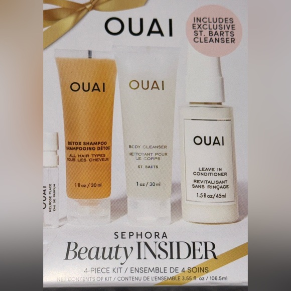 OUAI 4 Piece Hair Care Kit new in box good for travel or gift - Picture 1 of 3